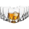 KROSNO Everyday Bicchieri da Whisky 250 ml, Set da 6 Old Fashioned
