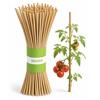 SEMAR Confezione da 100 tutori da 30 cm x 0,4 per piante rampicanti, pomodori, cetrioli o fiori - Supporto per piante da interno - in legno (quadrato) / Bastoncini Multiuso