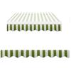 Generico Mantovana di Ricambio per Tenda da Giardino 2,5 3 4 5 6m, Striscia di Mantovana Ondulata di Ricambio Resistente Ai Raggi UV per Terrazza Negozio, Solo Mantovana(Grass Green,L310cmxH20cm)