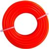 Generico Filo Decespugliatore Tagliaerba 2,7mm 15M Linea Ricambio Fili Prato Giardini Nylon Durevole per falciare Erba, sterpaglie e Bordure nei Giardini
