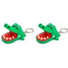 noris 606132081 Mini Coccodrillo pungente, Gioco di abilità per Bambini dai 3 Anni in su (Confezione da 2)