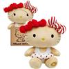 Joy Toy - Sanrio Hello Kitty Summer Days Floaty ECO-Peluche 24 cm con custodia di cartone riutilizzabile - Peluche realizzato al 100% con materiale riciclato da bottiglie in PET
