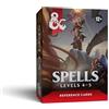 Dungeons & Dragons Schede di riferimento Magie (Livelli 4-5) | Accessori di D&D (Versione Inglese)