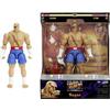 Jada Toys Street Fighter Statuetta Sagat (19 cm) - Personaggio mobile da collezione e action da Street Fighter 2: The Final Challengers, con testa alternativa, mani e accessori, dai 13 anni in su