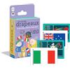 Clementoni bandiere carte per bambini-gioco educativo-made in Italy, 6 anni in su, M, 52541