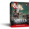 Dungeons & Dragons Schede di riferimento Magie (Livelli 0-1) | Accessori di D&D (Versione Inglese)