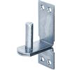 Alberts 311117 Cardine su piastra, nelle versioni con gancio DI o DII, zincato blu, entrata Ø16 mm, Piastra 113 x 40 mm