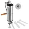 BROWIN® 311007 Macchina di rifornimento verticale 2,5 kg | Stell Riempitore manuale salsiccia | acciaio inossidabile | 2,5 chilogrammi