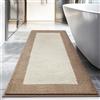 DOMUSTEX Tappetino da Bagno 76 x 150 cm, Antiscivolo, Lavabile, per Doccia, Vasca e Pavimento