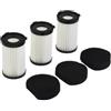 Vilgftyiet 3 filtri di ricambio per aspirapolvere per Galaxy GL6255 DCG BS3070 e Clatronic BS1306