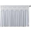 JINGSHIQIAOPL Copritermosifone a Doppio Strato in Pizzo, Protezione Antipolvere e Decorativa per Radiatori con Tessuto Traspirante, Copri Termosifone Stoffa per La Decorazione Della Casa(Gray,40cm/16in)