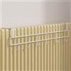ZYWUOY Grande stendibiancheria per termosifone, tubo riscaldante per la casa, asciugatura salvaspazio per pannelli a colonna, radiatori e asciugamani da appendere (bianco)