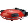 DCG Eltronic Forno Pizza Maker MB2300 1200W Timer e termostato, Rosso