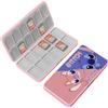 doepeBAE Custodia per Schede di Gioco, Custodie Giochi Switch, Switch Game Card Case, Scatola per Carte con Fodera in Silicone, Con 24 Slot per Cartucce di Gioco e 24 Slot per Schede SD (24K)