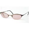 EYEVAN Allure Brz Bronzo Occhiali da Sole Telaio W/ Rosa Lenti 47-20-140mm Japan
