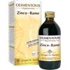 DR.GIORGINI SER-VIS Srl Olimentovis Zinco e Rame Integratore Alimentare Liquido 200 ml per Difese Immunitarie e Protezione Cellulare