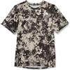 The North Face 24/7 S/S Reg Print T-Shirt da Uomo Clay Grey Micro Halfdom XS