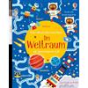 Usborne Verlag Mein Wisch-und-weg-Buch: Im Weltraum: mit abwischbarem Stift