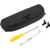 TUCKBOLD Custodia per Occhiali da Sole per BMW Serie 1 F20 2011-2018 Scatola portaocchiali Portaoggetti ABS Flocking Cloth Nero 1 Set