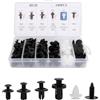 Buachois 100 Pezzi di Clip di Fissaggio Universali per Auto E Kit di Fissaggio in Plastica-6 Tipi di Clip per Decorazione Auto Kit di Smistamento Viti in Plastica per Clip di Fissaggio Paraurti