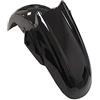 one by Camamoto parafango anteriore carena plastica passa ruota compatibile con (cod 77380051C con yamaha x-max 125 / 250cc anno 2005-2006-2007-2008-2009 (nero lucido))