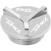 ZHSBAG Per Yamaha TMAX560 T-MAX 560 TECH MAX Tmax 2020-2022 Accessori Moto CNC Tappo Olio Motore Bullone Vite Coperchio Di Riempimento(TMAX560 Silver)