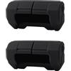 GGTTNRT 2 Pezzi Fibbia di Sicurezza per Auto in Silicone Antigraffio, Clip di Sicurezza per Auto, Robusto e Pratico Regolatore di Cinture di Sicurezza, Copertura Protettiva Universale per Fibbia di Sicurezza