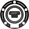 AZgraphishop PROTEZIONE TAPPO BENZINA RESINA 3D COMPATIBILE CON YAMAHA TRACER 9 GT 2023 GP-916 (Midnight Black)