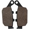 VTSGBLS Per XL600 XL 600 Per TransAlp 1991-1993 NX650 NX 650 Per Dominator 1988-1996 NX500 1992-1996 Pastiglie Freno Anteriori E Posteriori Moto Pastiglie dei freni(POSTERIORE)