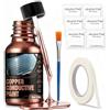 WEILAOK Vernice Conduttiva Lunotto, Kit Riparazione Lunotto Termico, Kit di Riparazione per Sbrinatore del Lunotto Posteriore per Riparazione Circuiti e Lunotto Termico Auto, Asciugatura Rapida, 10ml