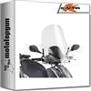 MOTOTOPGUN kappa 440ak + a6119ak parabrezza clear compatibile con kymco agility 50 125 r16+ 2014 2015 2016 2017 2018 2019 2020 2021 2022 2023 mototopgun