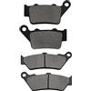 Yerbay Pastiglie freni Anteriore/Posteriore per BMW F 650 CS GS ST Scarver Funduro Dakar Rallye Strada 1997-2012
