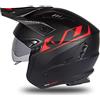 UFO PLAST Casco Jet Sheratan con visiera parasole a scomparsa Trial Street Scooter Moto opaco (M)