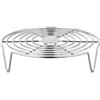 ZYWUOY Griglia in acciaio inox per cottura a vapore e raffreddamento, funziona con pentole, padelle e wok (16 cm)