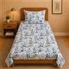 GX GARGIX Completo Letto Singolo 100% Cotone - Set Lenzuola Una Piazza con Sotto, Sopra e Federa - Morbido e Traspirante (GX/ASX-20)