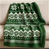 GBiancheria Coperta Plaid Sherpa Double-Face "Lapponia" - Calda e Morbida, Lato Pile 170 g/m² & Sherpa 170 g/m², Certificata OEKO-TEX, Reversibile Verde, 3 Misure (Singolo 150x200cm)
