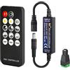 FCOB Mini RF Dimmer Controller 14 Pulsanti per Striscia LED 3014 5630 5730 3528 DC5V/DC12V/DC24V - Interruttore Wireless Modalità Luminosità ed Effetto (Colore Singolo)