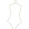 JISADER Appendiabiti per Lingerie Appendiabiti per Costumi da Bagno Conservazione ed Esposizione Costumi da Bagno per Bikini Appendiabiti per Bikini, Oro
