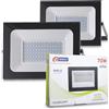 E-QUICKLY faretti LED da esterno - 70W, potente proiettore da 5600 lumen, faretto led da esterno con luce bianca naturale 4000K, faro LED grado di impermeabilità IP65, faretti da giardino 220V, 2 PZ