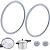 WYYFXY® 2 guarnizioni per WMF, 22 cm, per pentola a pressione, in silicone, con guarnizione per segnale di cottura, per WMF 6068559990 6068559997