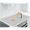 AECHY Tappetini in silicone per piani di lavoro, 90 x 60 x 0,2 cm, resistenti al calore, impermeabili, protezione per piano di lavoro da cucina, tappetino in silicone extra large, tappetino