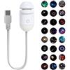 Generic Proiettore Starry Sky Mini Galaxy a 2 in 1 | Galaxy Dream Star Projector Night Light | Lampada Notturna Proiettore Galassia per Camera da Letto | Lampada LED per Soffitto, Parete, Decorazione Ambienti