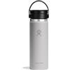 HYDRO FLASK - Coffee Flask 591 ml (20 oz) - Acciaio inossidabile con isolamento sottovuoto e coperchio a prova di perdite - Wide Mouth - Birch