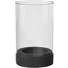 Villeroy & Boch - Manufacture Rock Home portacandela misura L, 15x15x24,5cm, nero