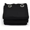 AP ACOUSPANEL BUILDING ACOUSTICS ACOUSPANEL Tenda Acustica in Tessuto Opaco Dimensioni 2,95 x 3 m, Cotone Ignifugo a Due Lati da 300 g, Colore Nero