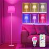 DUSKTEC Lampada Da Terra Intelligente Per Soggiorno Cambio Colore RGB