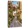 ARTTOR Quadri Moderni Soggiorno Percorso fiori casa cortile Quadro su Tela Verticale 45x80cm Stampe da Parete Camera da Letto Cucina 1 pezzo Wall Art Canvas Piccoli Decorazione Murale Immagini PA45x80-3183