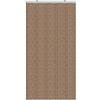 BIANCHERIAWEB Tenda Antimosca Antirumore Caduta Pannello Porta Finestra Casa PON PON 100X220 Marrone