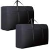 zorvixal 2 Pezzi 100L Grandi Borse Trasloco per Vestiti, 420D Oxford Impermeabile