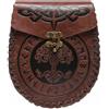 FQLGJMY Leather Waist Spalla Bag Fanny Pack Owl Teschio Di Goth Industriale Medioevale Costume Palla Halloween Viaggio Casuale
